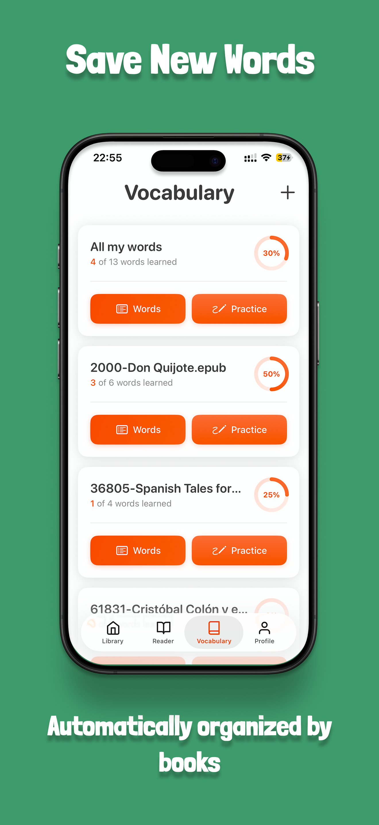 Booklex screenshot 2