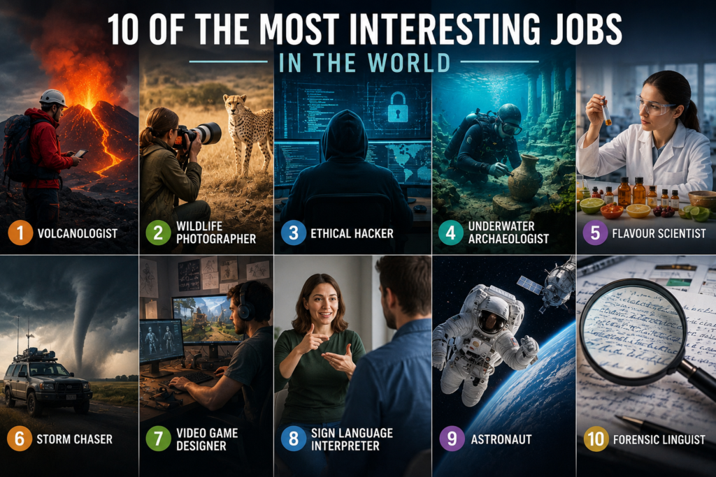 10 of the Most Interesting Jobs in the World