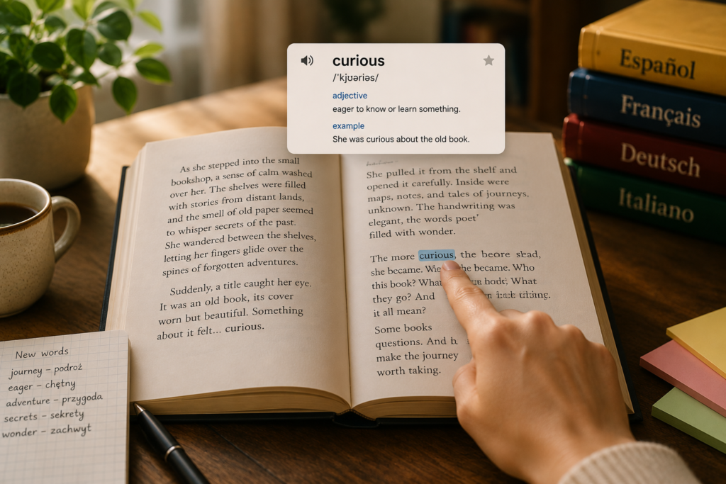 How to Learn a Language by Reading Books: A Practical Guide